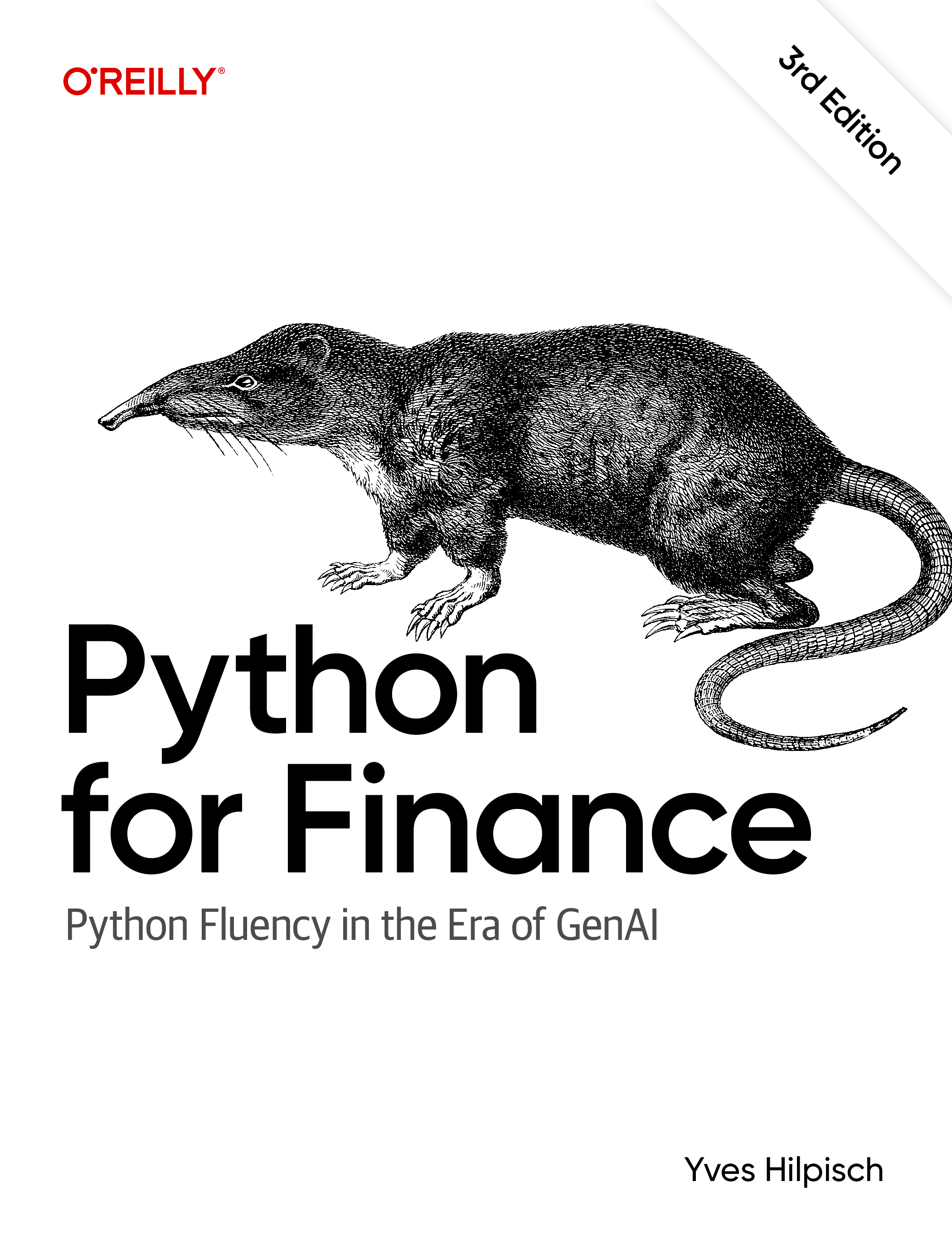 Python for Finance (3rd Ed.) cover